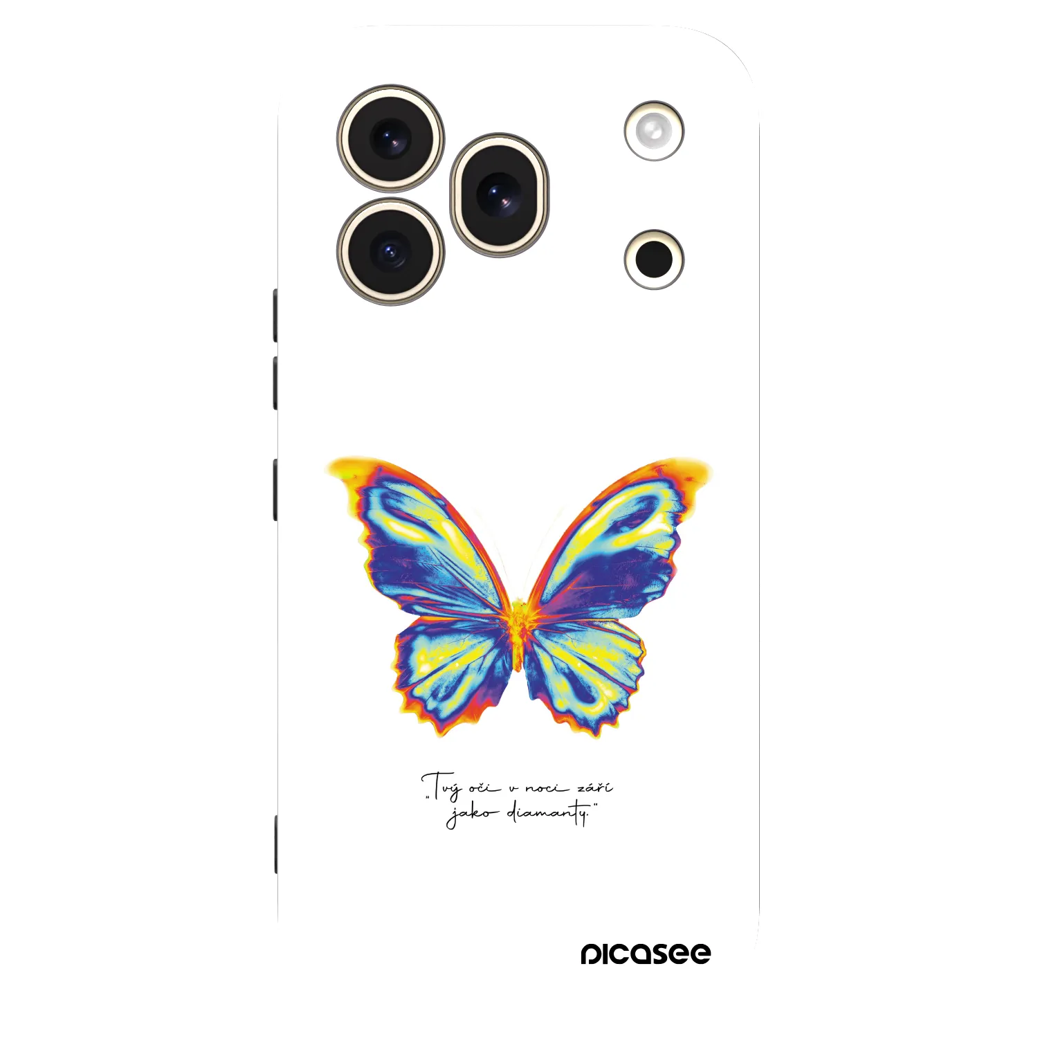 Picasee Honor 600 Pro Hülle - Schwarzes Silikon - Diamanty White