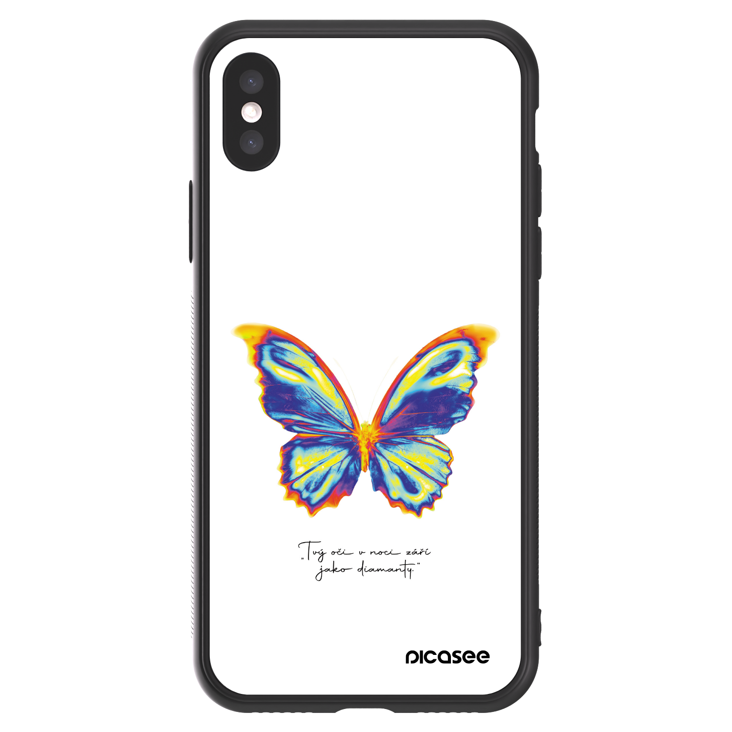 Picasee ULTIMATE CASE für Apple iPhone X/XS - Diamanty White