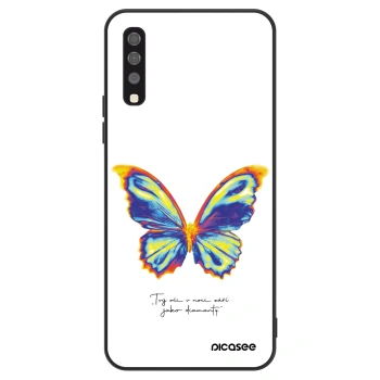 Hülle für Samsung Galaxy A70 A705F - Diamanty White