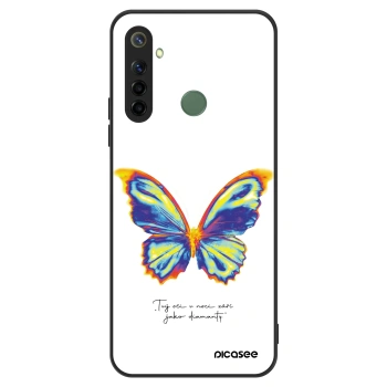 Hülle für Realme 6i - Diamanty White
