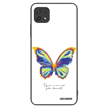 Hülle für Samsung Galaxy A22 A226B 5G - Diamanty White