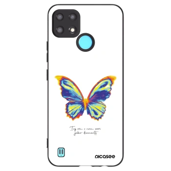 Hülle für Realme C21 - Diamanty White