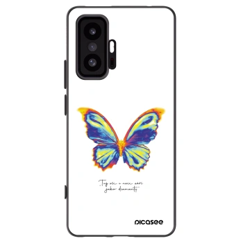 Picasee Xiaomi 11T Hülle - Schwarzes Silikon - Diamanty White