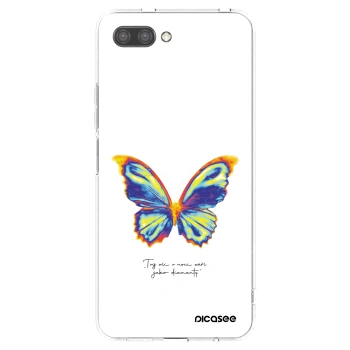 Hülle für Honor 10 - Diamanty White