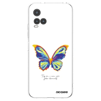 Picasee Vivo Y33s Hülle - Transparentes Silikon - Diamanty White