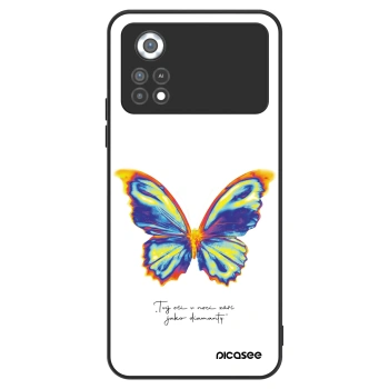 Hülle für Xiaomi Poco X4 Pro 5G - Diamanty White