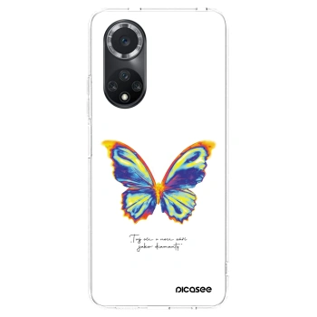 Picasee Huawei Nova 9 SE Hülle - Transparentes Silikon - Diamanty White