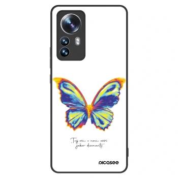 Hülle für Xiaomi 12 Pro - Diamanty White