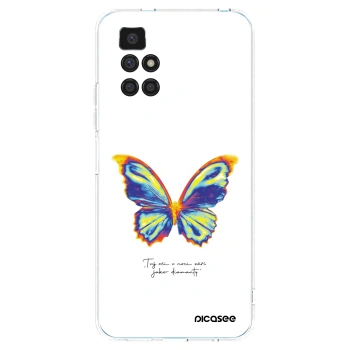 Picasee Xiaomi Redmi 10 (2022) Hülle - Transparentes Silikon - Diamanty White