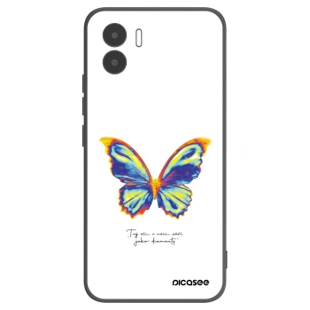Picasee Xiaomi Redmi A1 Hülle - Schwarzes Silikon - Diamanty White