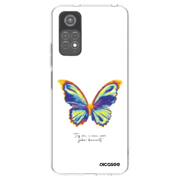 Picasee Xiaomi Redmi Note 11S 5G Hülle - Transparentes Silikon - Diamanty White