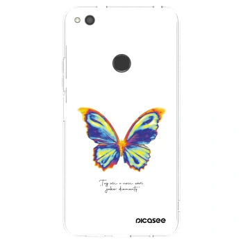 Hülle für Huawei P9 Lite 2017 - Diamanty White