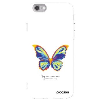 Picasee Apple iPhone 6/6S Hülle - Transparentes Silikon - Diamanty White