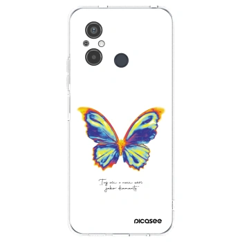 Picasee Xiaomi Redmi 12C Hülle - Transparentes Silikon - Diamanty White