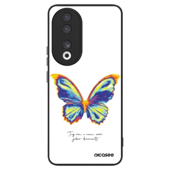 Hülle für Honor 90 5G - Diamanty White