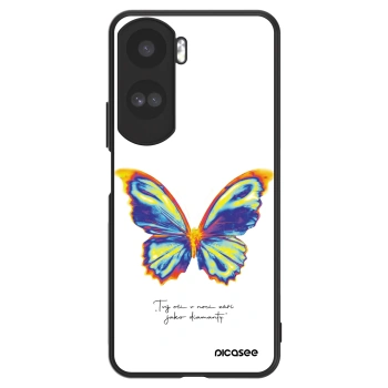 Hülle für Honor 90 Lite 5G - Diamanty White