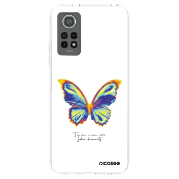Picasee Xiaomi Redmi Note 12 Pro 4G Hülle - Transparentes Silikon - Diamanty White
