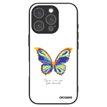 Hülle für Apple iPhone 16 Pro - Diamanty White