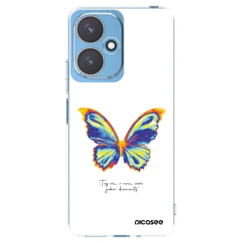 Picasee Xiaomi Redmi 13C 5G Hülle - Transparentes Silikon - Diamanty White