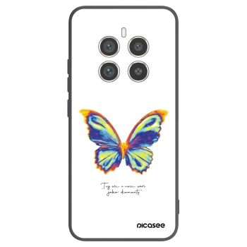 Picasee Realme 12 Pro 5G Hülle - Schwarzes Silikon - Diamanty White
