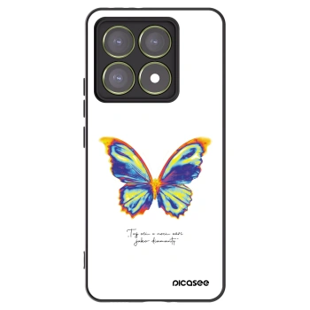 Picasee Xiaomi 14T Hülle - Schwarzes Silikon - Diamanty White