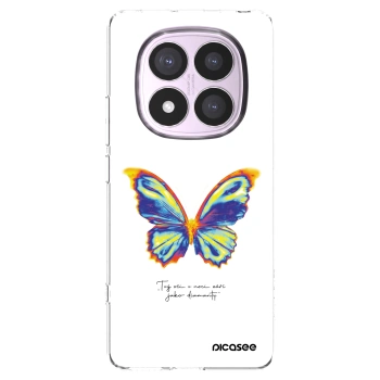 Picasee Xiaomi Redmi Note 14 Pro 4G Hülle - Transparentes Silikon - Diamanty White
