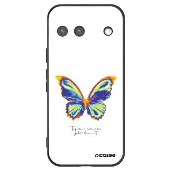 Picasee Google Pixel 9 Hülle - Schwarzes Silikon - Diamanty White