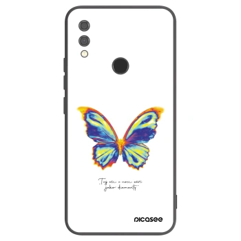 Picasee Xiaomi Redmi Note 7 Hülle - Schwarzes Silikon - Diamanty White