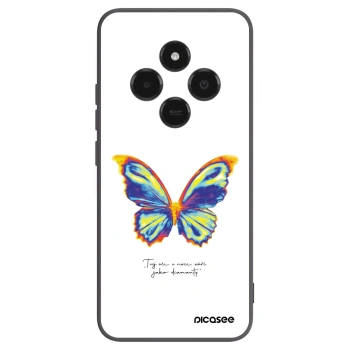 Picasee Xiaomi Poco C75 Hülle - Schwarzes Silikon - Diamanty White
