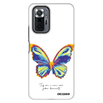 Hülle für Xiaomi Redmi Note 10 Pro - Diamanty White