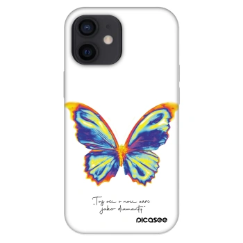 Hülle für Apple iPhone 12 mini - Diamanty White
