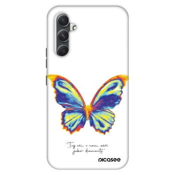 Hülle für Samsung Galaxy A34 5G A346B - Diamanty White