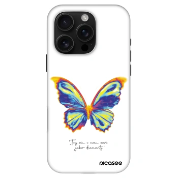 Picasee Fashion Case MagSafe für Apple iPhone 16 Pro - Diamanty White