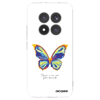 Picasee Xiaomi Redmi Note 15 Pro+ Hülle - Transparentes Silikon - Diamanty White