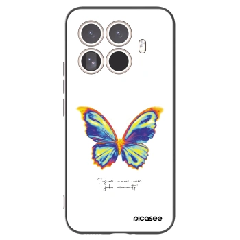 Picasee Xiaomi 15T Pro Hülle - Schwarzes Silikon - Diamanty White