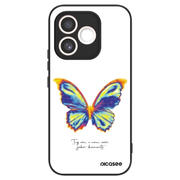 Hülle für Honor 600 Lite - Diamanty White
