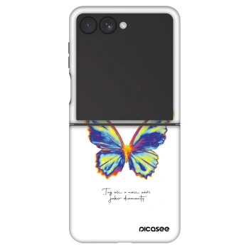 Hülle für Samsung Galaxy Z Flip7 5G - Diamanty White