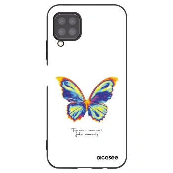 Picasee Huawei P40 Lite Hülle - Schwarzes Silikon - Diamanty White