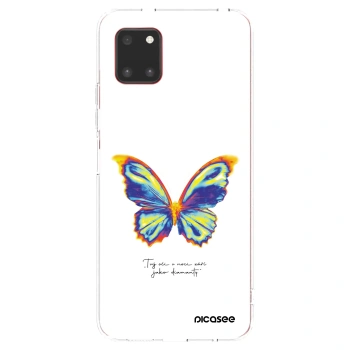 Picasee Samsung Galaxy Note 10 Lite N770F Hülle - Transparentes Silikon - Diamanty White