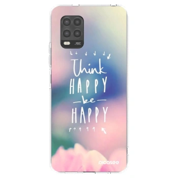 Picasee Xiaomi Mi 10 Lite Hülle - Transparentes Silikon - Denke positiv!