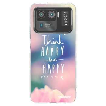 Picasee Xiaomi Mi 11 Ultra Hülle - Transparentes Silikon - Denke positiv!
