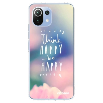 Picasee Xiaomi 11 Lite 5G NE Hülle - Transparentes Silikon - Denke positiv!