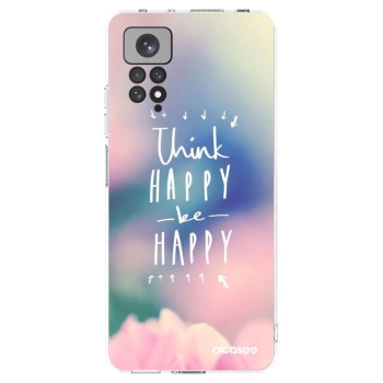 Picasee Xiaomi Redmi Note 11S 4G Hülle - Transparentes Silikon - Denke positiv!