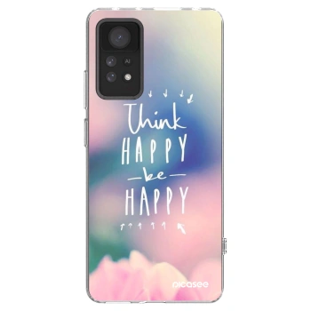Picasee Xiaomi Redmi Note 11 Pro Hülle - Transparentes Silikon - Denke positiv!