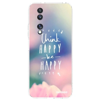 Picasee Honor 70 Hülle - Transparentes Silikon - Denke positiv!