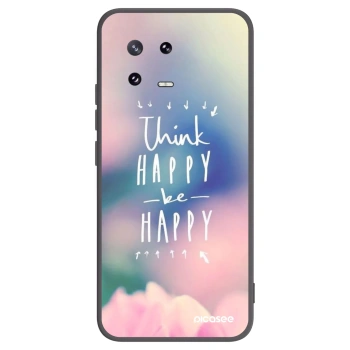 Picasee Xiaomi 13 Pro Hülle - Schwarzes Silikon - Denke positiv!