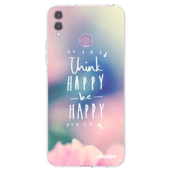 Picasee Honor 8X Hülle - Transparentes Silikon - Denke positiv!
