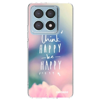 Picasee Xiaomi 14T Pro Hülle - Transparentes Silikon - Denke positiv!