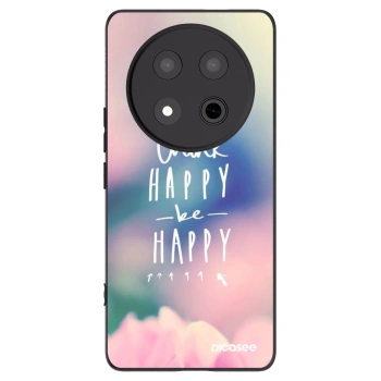 Picasee Honor Magic7 Lite 5G Hülle - Schwarzes Silikon - Denke positiv!