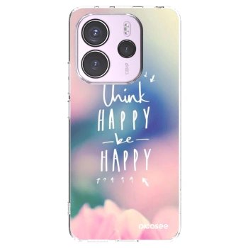 Picasee Xiaomi Redmi Note 14 4G Hülle - Transparentes Silikon - Denke positiv!